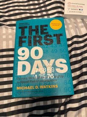 The First 90 Days Michael Watkins Updated Expanded Leadership Hardcover